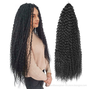 Braiding Hair Afro Synthetic kinky yaki Curly Ombre Jumbo Braiding Hair Hair Extension For Black Women